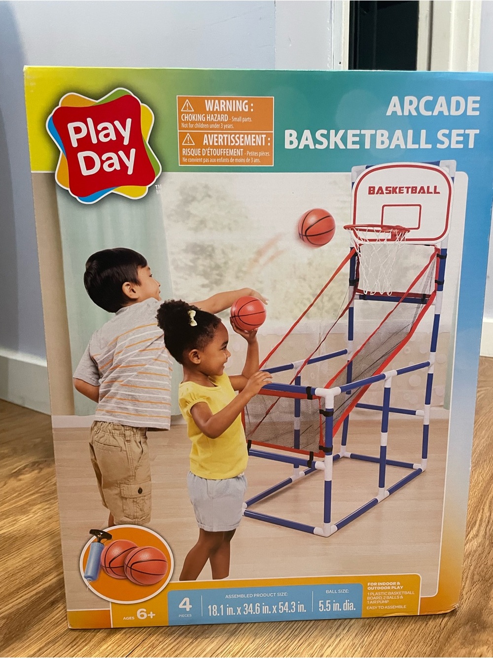 Kids Arcade Basketball Set
